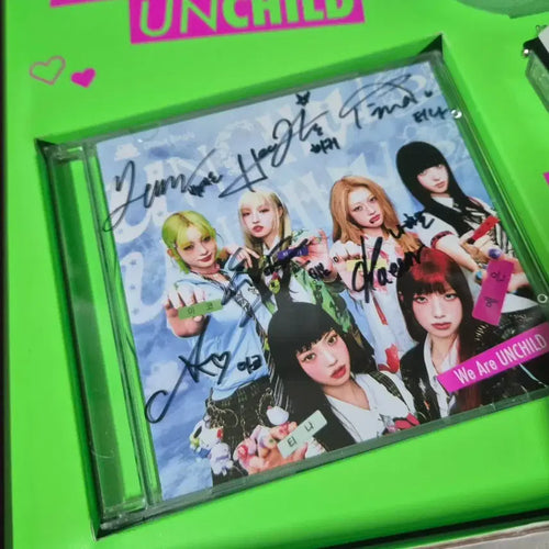 [BUNJANG] UNCHILD Signed Album We Are UNCHILD / 언차일드 싸인앨범 we are unchild