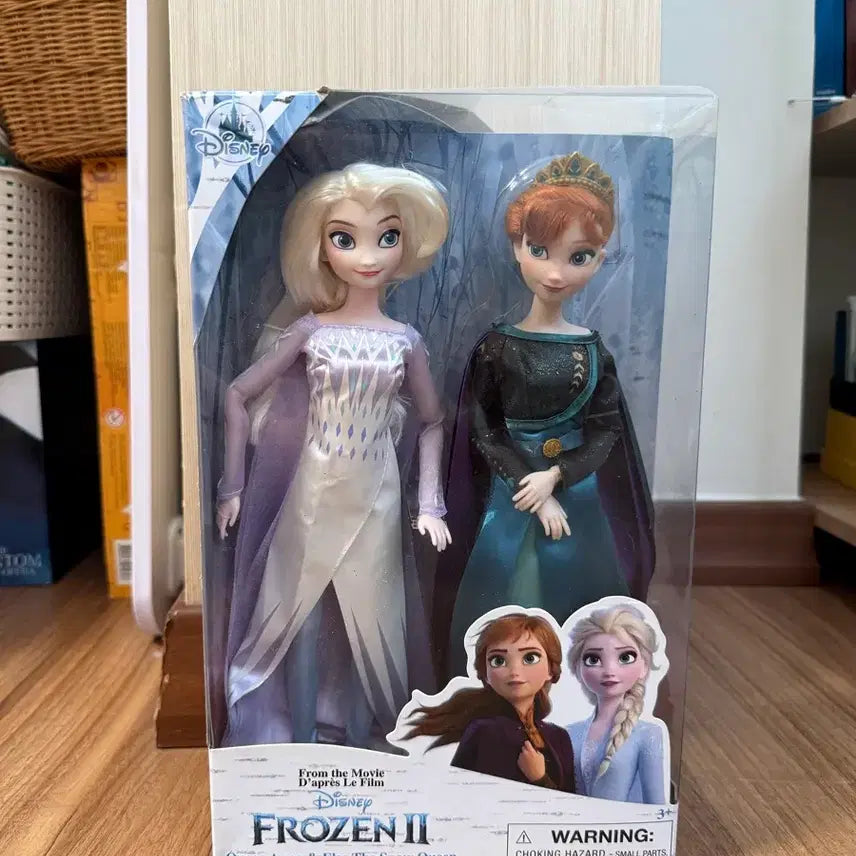 [BUNJANG] Disney Frozen 2 Anna Elsa Classic Doll Set / 디즈니 겨울왕국 2 안나 엘사 인형 클래식돌