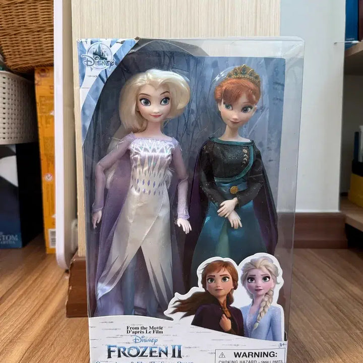 [BUNJANG] Disney Frozen 2 Anna Elsa Classic Doll Set / 디즈니 겨울왕국 2 안나 엘사 인형 클래식돌