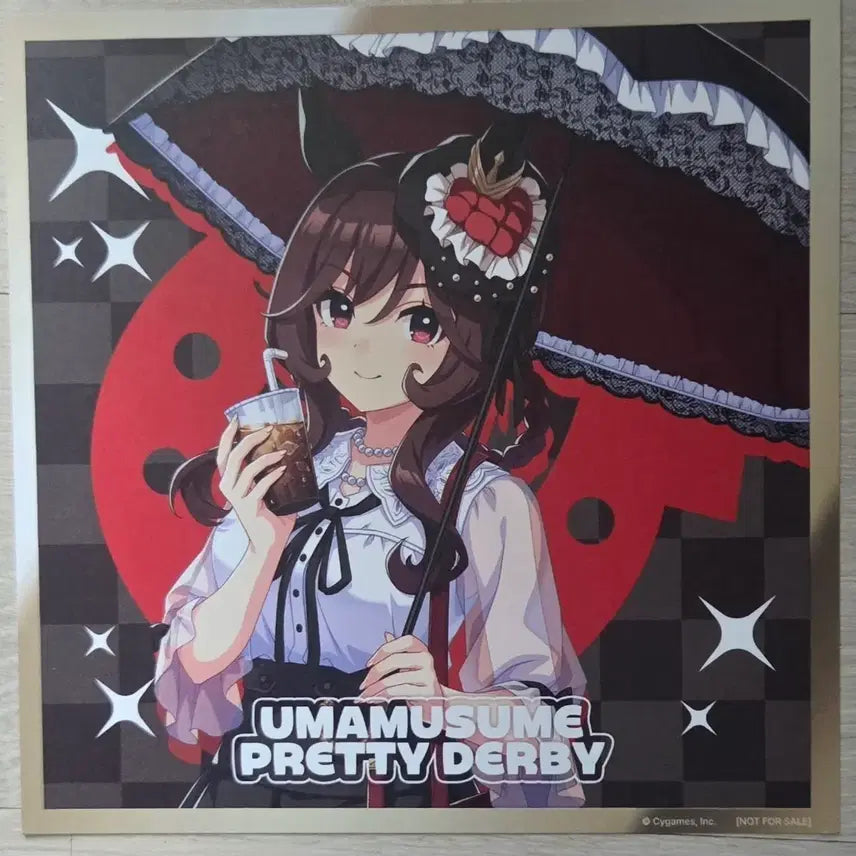 [BUNJANG] Uma Musume Gentyldonna Animeplus Collaboration Cafe Special Bromide / 우마무스메 젠틸돈나 특전색지  애니플러스 콜라보카페