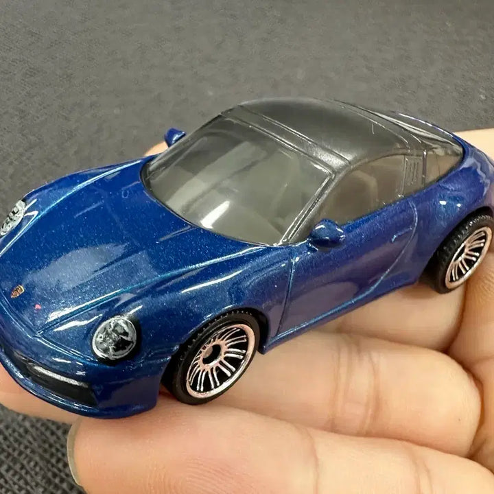 [BUNJANG] Porsche 911 Diecast Model Car - Blue / 포르쉐 911 다이캐스트 블루 미니 자동차프라모델