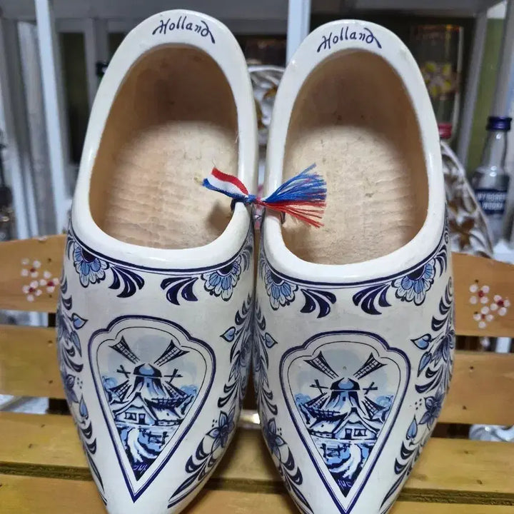 [BUNJANG] Dutch Wooden Clogs Decorative Ornament / 네덜란드 목제 나막신 클로그 장식품