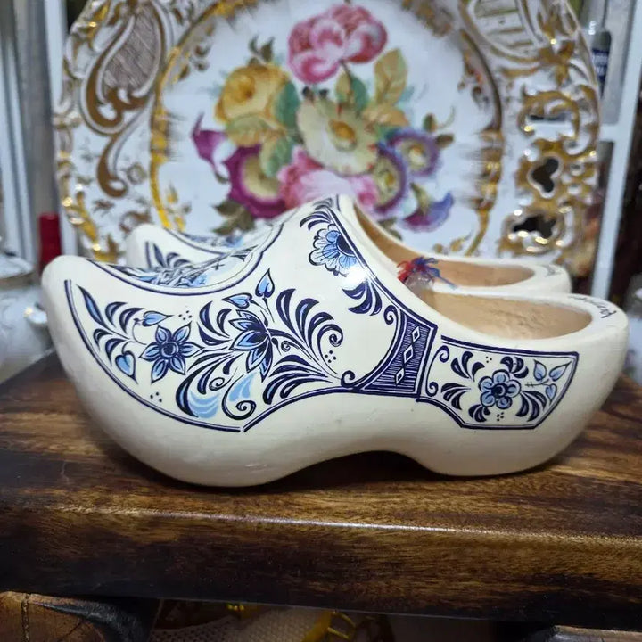 [BUNJANG] Dutch Wooden Clogs Decorative Ornament / 네덜란드 목제 나막신 클로그 장식품