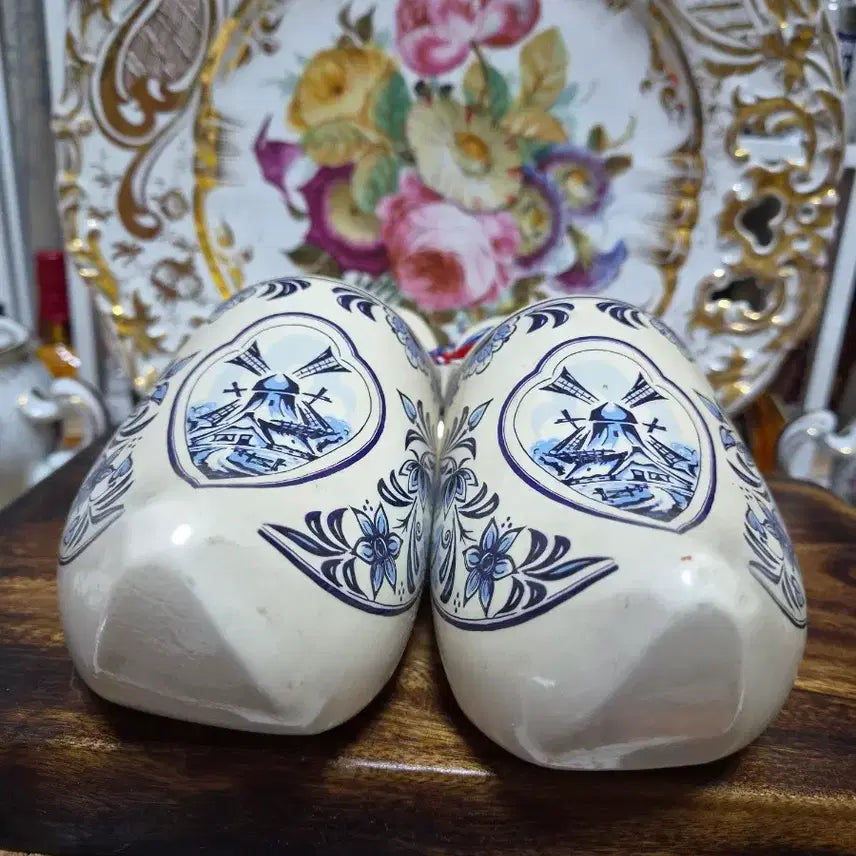 [BUNJANG] Dutch Wooden Clogs Decorative Ornament / 네덜란드 목제 나막신 클로그 장식품