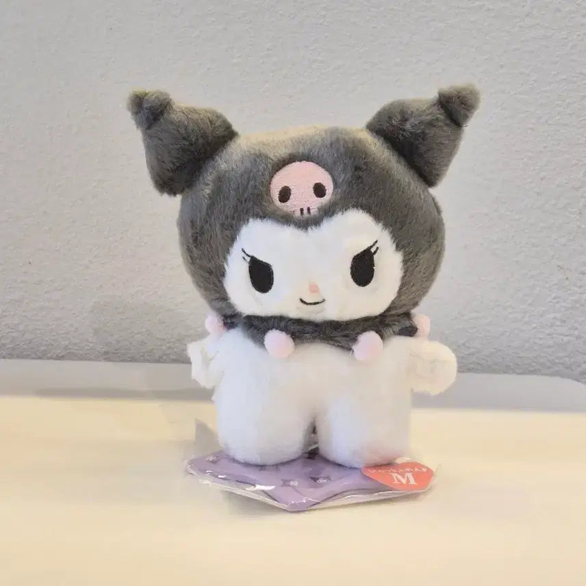 [BUNJANG] Sanrio Kuromi "Pittatto" M Size Plush / 정품)쿠로미 피탓토m