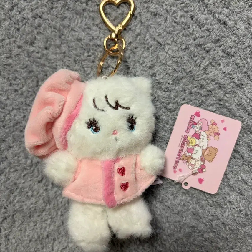 [BUNJANG] Miko Characters Cafe Mousse 8cm Keychain / 미코 캐릭터즈 카페 무스 8cm 키링