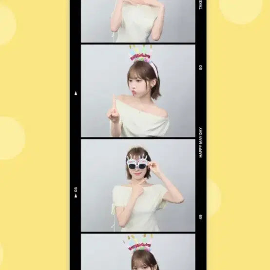 [BUNJANG] Lisence May Birthday Snappyism Photocard / 리센느 메이 생일(포토이즘)
