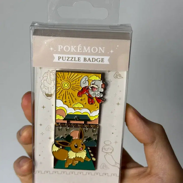 [BUNJANG] Pokemon Store Korea Limited Edition Puzzle Badge / 한국 포켓몬스토어 한정 퍼즐 뱃지