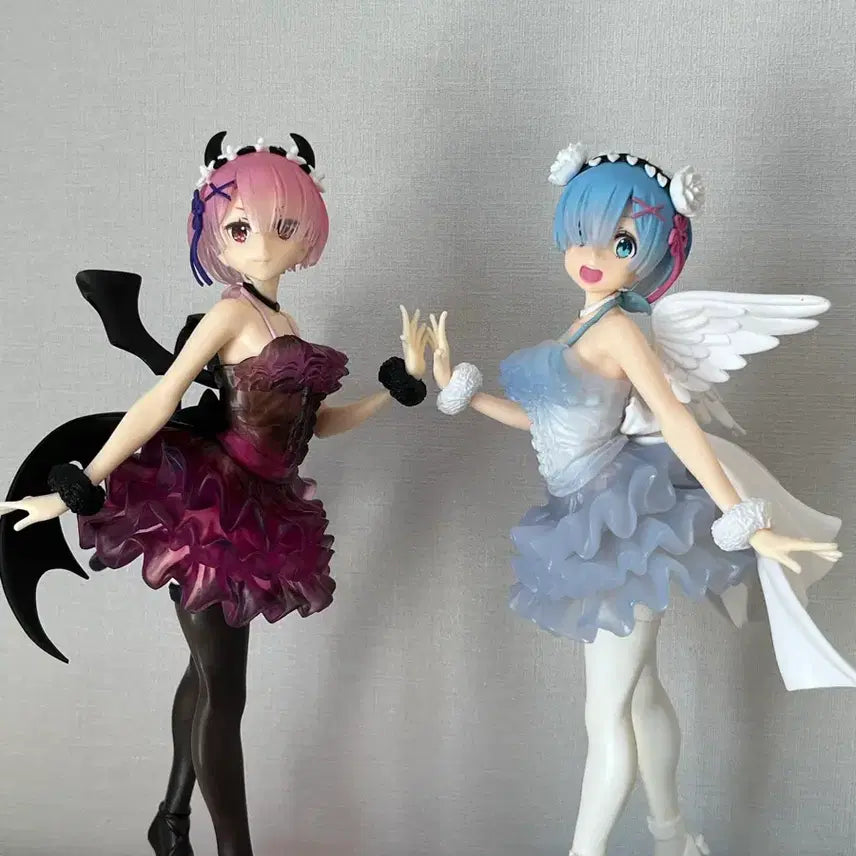 [BUNJANG] Rem Ram Figure Bundle Set / 렘 람 피규어 일괄