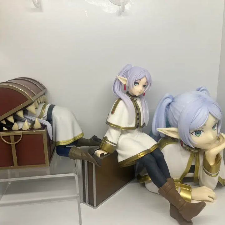 [BUNJANG] Frieren 3 Types Bundle Figure Set (Desktop, Mimic, Bust) / 프리렌 피규어 3종 일괄 (데스크탑, 미믹, 흉상)