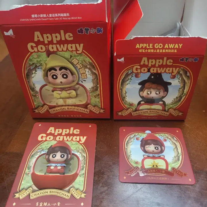 [BUNJANG] Crayon Shin-chan Apple Go Away Keycap Hyper Set (Suzie) / 크레용신짱 애플고어웨이 키캡 히퍼 세트 (수지)
