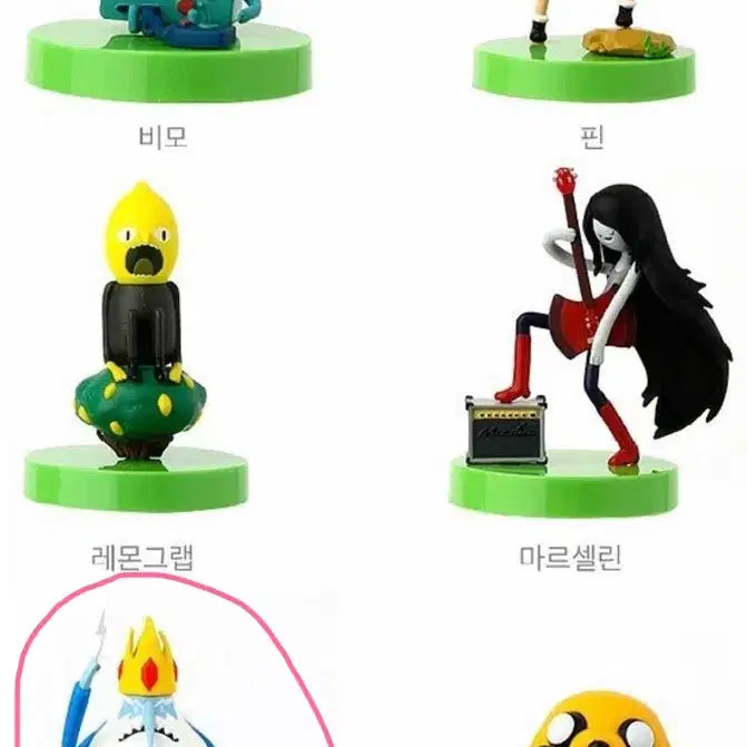 [BUNJANG] Adventure Time BMO Ice King Tin Case Figure / 어드벤처타임 틴케이스 피규어 비모-아이스킹