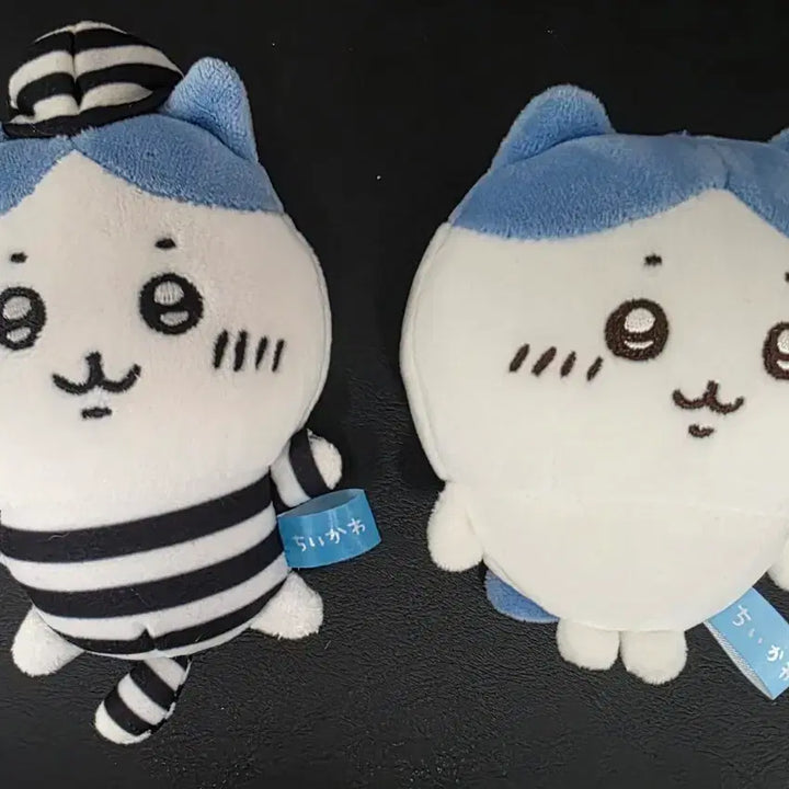 [BUNJANG] Manjyakwi Hachiware Plush Doll Set / 먼작귀 하치와레 인형 2종 일괄