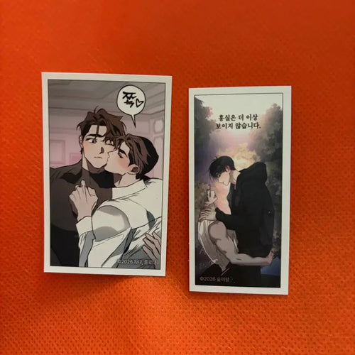 [BUNJANG] Rebom Book Fair DTR, Hongsil Quest Drink Exclusive Sticker Bundle Set / 레봄 도서전 디티알, 홍실 퀘스트 음료 특전 스티커 2종 일괄