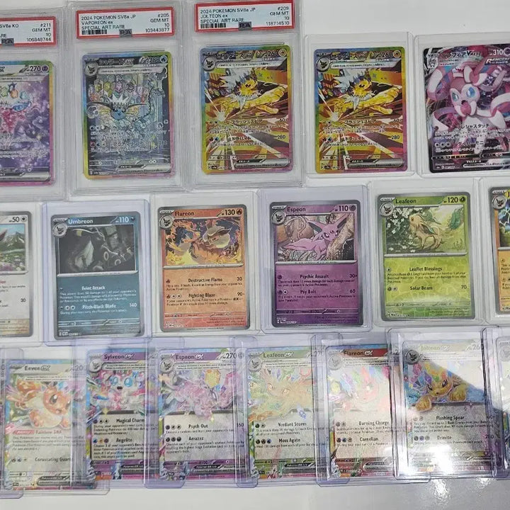 [BUNJANG] Pokemon Eeveelutions Cards - Reverse Holo, Normal Holo, Master Ball / 포켓몬카드 이브이즈 등카, 리버스홀로, 일반홀로, 마스터볼