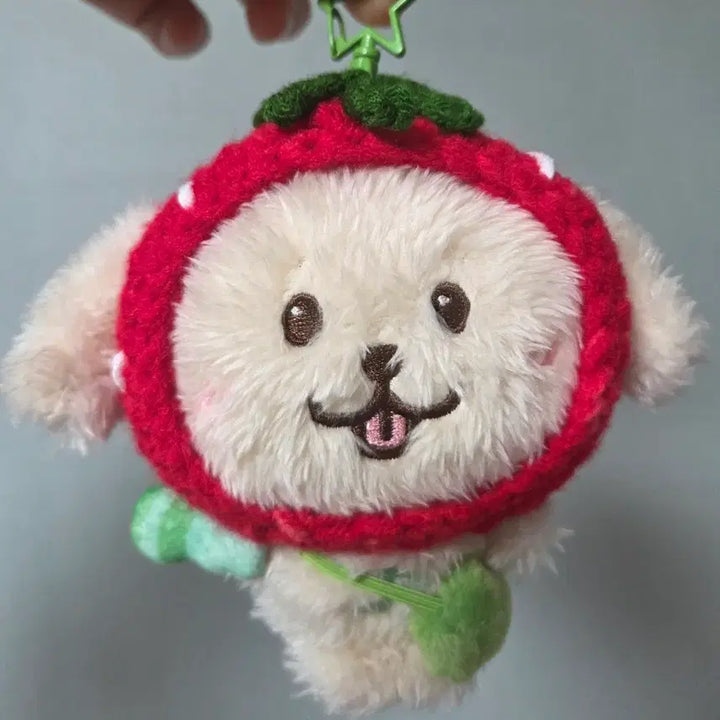 [BUNJANG] Original Wish Doll Strawberry Hat (Daengt, RyonnRyonn) / 오리지널 위시돌 딸기모자(댕트,룐룐)