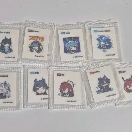 [BUNJANG] Arknights Endfield GS25 Collaboration Sticker Set / 명일방주 엔드필드 GS25 콜라보 띠부씰 세트