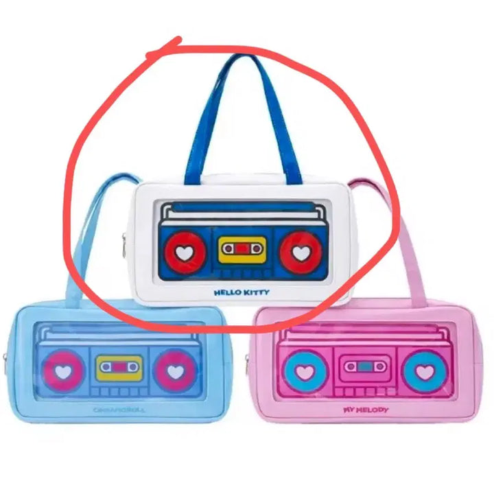 [BUNJANG] Sanrio Moesound C Prize Speaker Shape Bag - Hello Kitty Ver. / 산리오 모에사운드 쿠지 C상 스피커 모양 백 - 헬로키티 ver
