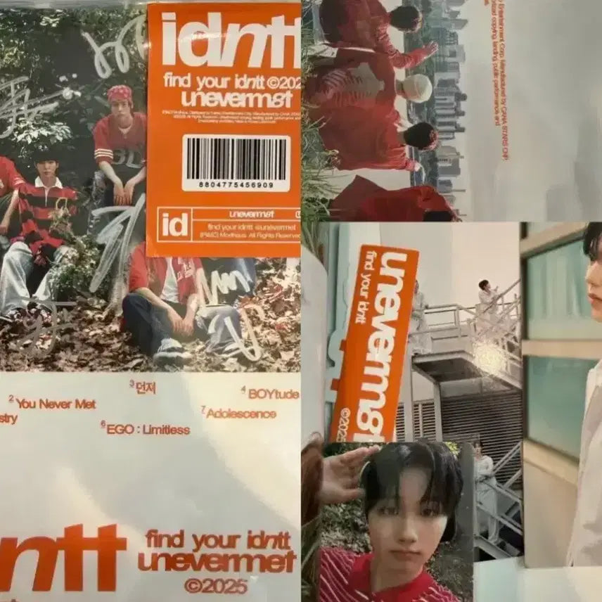 [BUNJANG] Identity UNIVERSE UNEVERMET Autographed Album / 이번주까지) 아이덴티티 idntt 유네버멧 친필 싸인앨범 양도