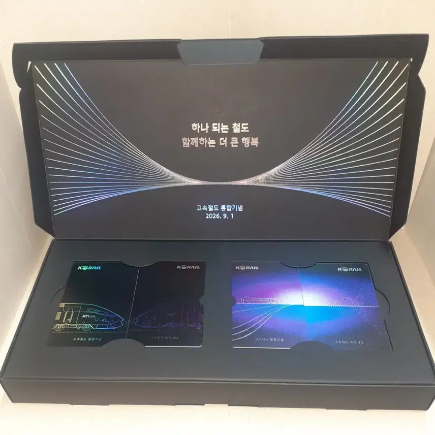 [BUNJANG] Korail KTX SRT Integrated Commemorative Railplus Transit Card 4-Set Limited Edition / 코레일 KTX SRT 통합기념 레일플러스 교통카드 4종 세트 팝니다