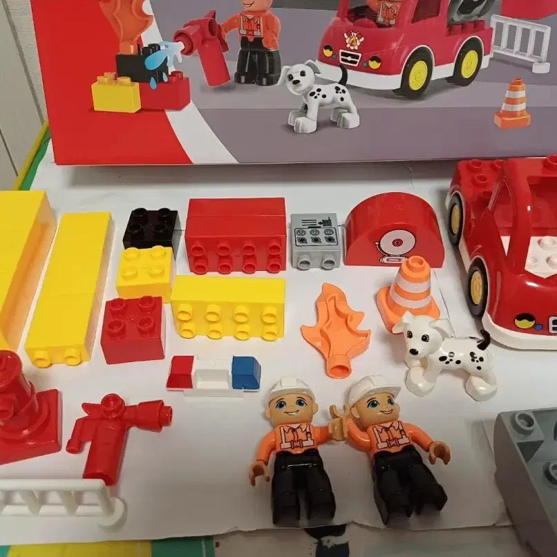 [BUNJANG] LEGO Fire Station Block Set / 레고블럭 소방서 블럭 세트