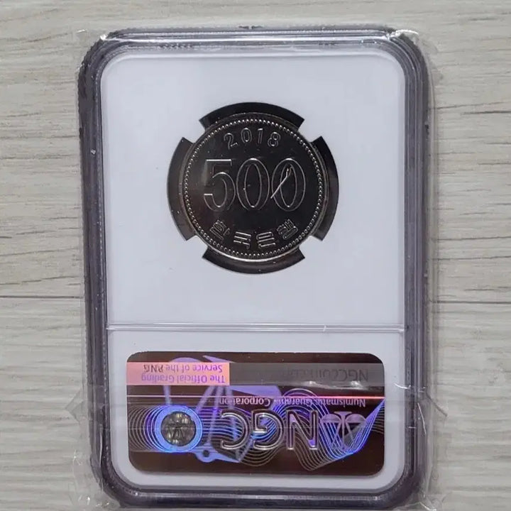 [BUNJANG] 2018 500 Won Coin NGC MS 64 Graded / 2018년 500원 주화 NGC MS 64등급