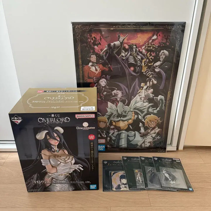 [BUNJANG] Overlord Albedo Last One Prize Figure (Sealed) / [미개봉 칼박] 오버로드 알베도 라스트원 (+포스터 및 하위상 서비스)