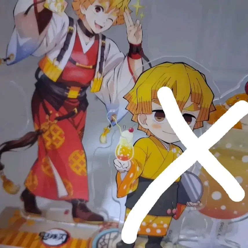 [BUNJANG] Demon Slayer Zenitsu Agatsuma Acrylic Standee / 귀멸의 칼날 젠이츠 아크릴