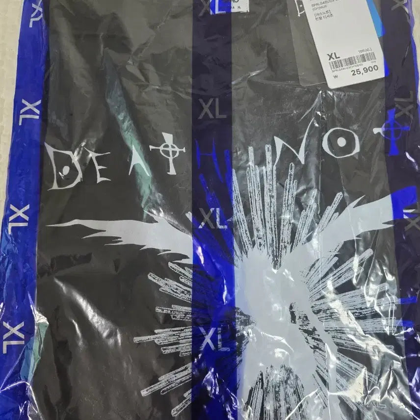 [BUNJANG] Death Note SPAO Collaboration T-Shirt Black XL / 데스토트 스파오 콜라보 티셔츠 팝니다.