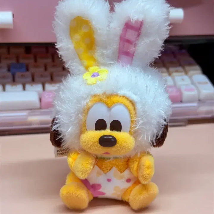 [BUNJANG] Top Toy Disney Easter Egg Series Pluto Plush Keychain / 탑토이 디즈니 이스터에그 부활절 시리즈 인형 키링(플루토)