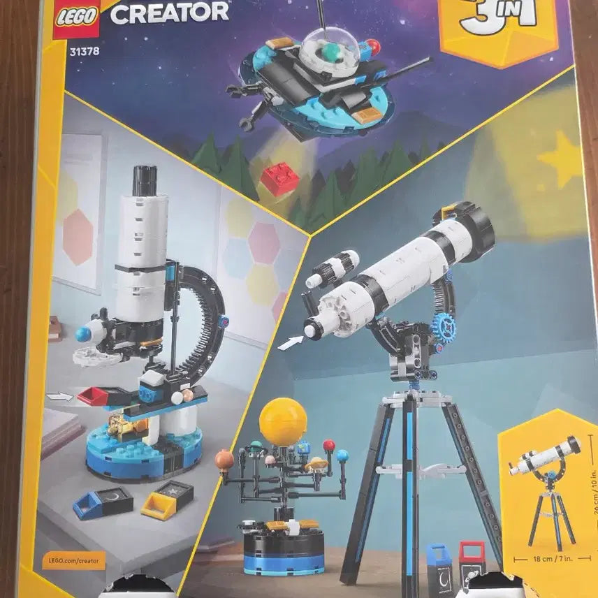 [BUNJANG] LEGO Creator Space Explorer Telescope 31378 / 레고 크리에이터 스페이스 탐험 망원경 31378