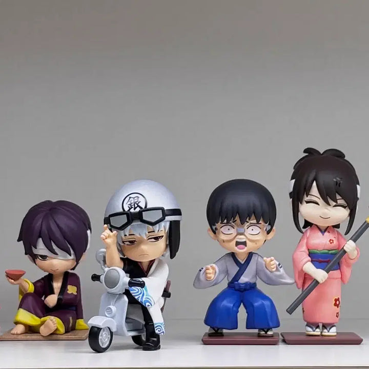 [BUNJANG] Pop Mart Gintama Gintoki, Takasugi, Shinpachi, Tae Bundle Set / 은혼 팝마트 긴토키 타카스기 신파치 타에 일괄