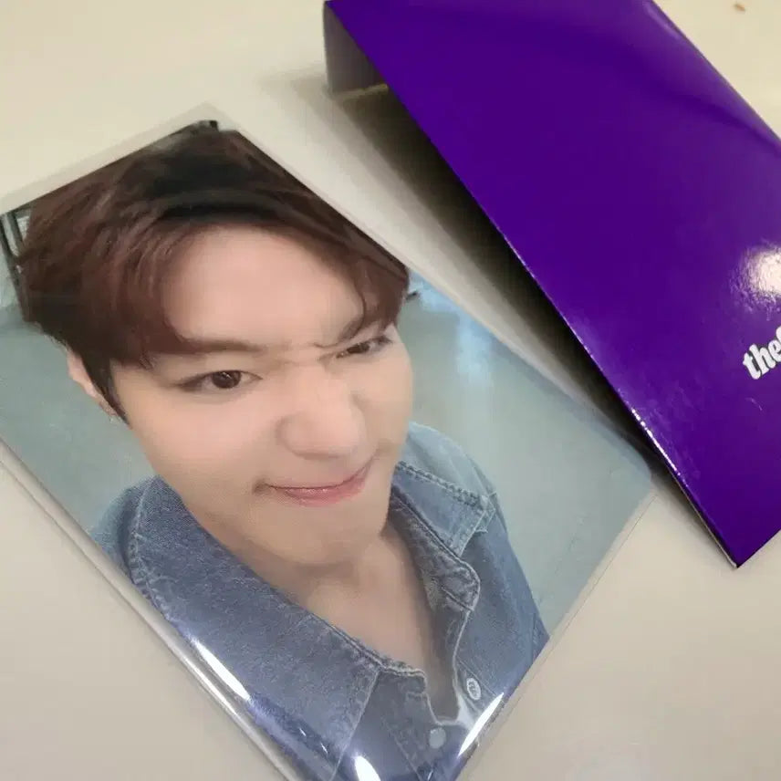 [BUNJANG] Park Ji Hoon The Venti Photocard / 더벤티 박지훈 포카 컵홀더