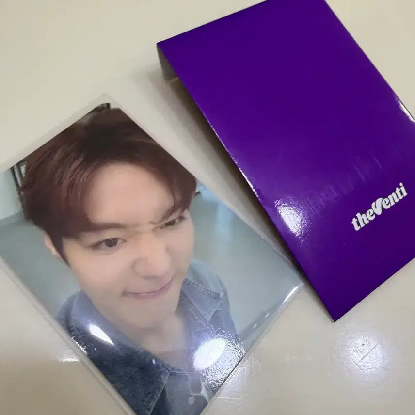 [BUNJANG] Park Ji Hoon The Venti Photocard / 더벤티 박지훈 포카 컵홀더