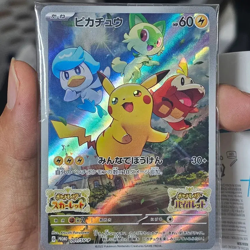 [BUNJANG] Pikachu Promo (Sealed) / 피카츄 프로모(미개봉)