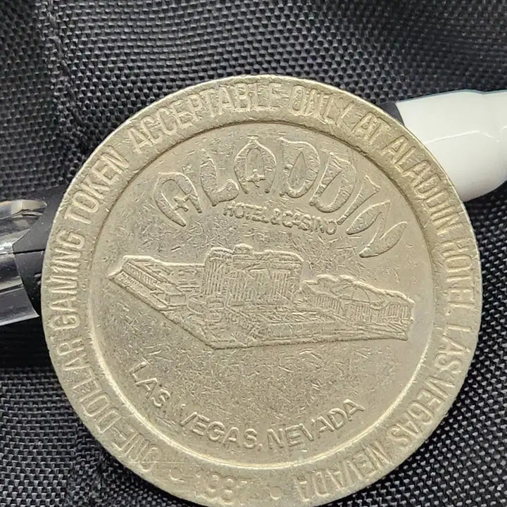 [BUNJANG] 1987 Aladdin Hotel Las Vegas $1 Token / 역사자료, 1987년 라스베가스 알라딘 호텔  1달러 토큰