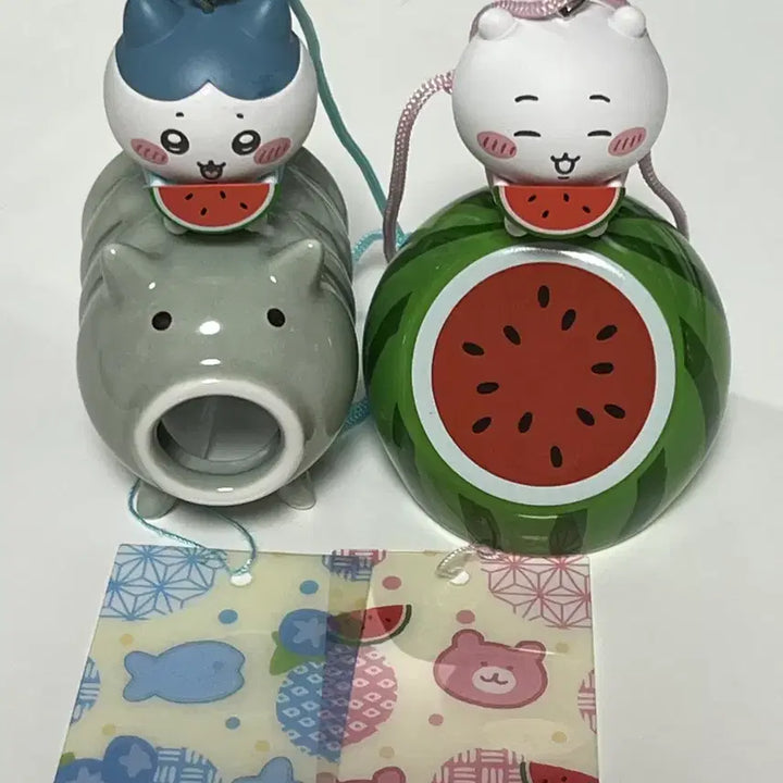 [BUNJANG] Chiikawa &amp; Hachware Fuurin Doll Mascot Bundle Set / [일괄] 치이카와 하치와레 쿠지 후우링 일괄 판매 인형 마스코트 제일복권 갸루
