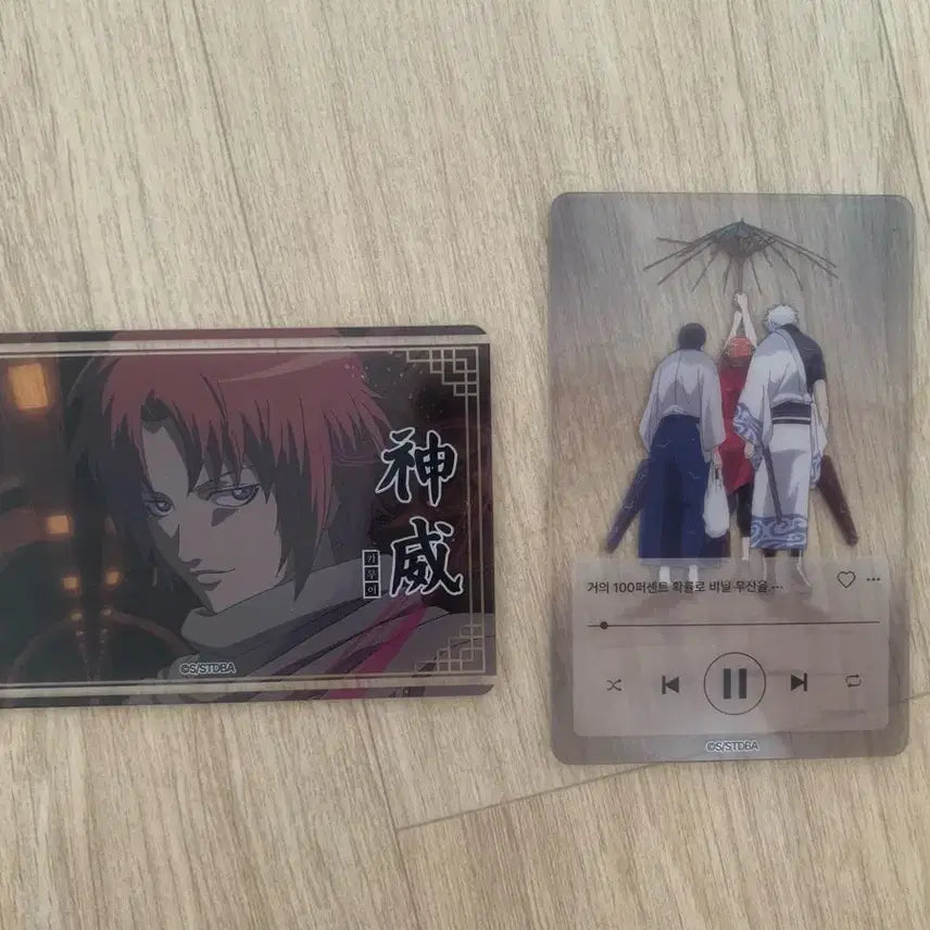[BUNJANG] Gintama Popup Acrylic Card / 은혼 팝업 아크릴카드