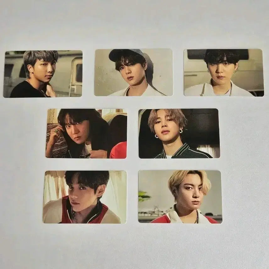 [BUNJANG] BTS The Best Lucky Draw Photocard Bundle Set (7 pcs) / 더베스트 특전 포카 7장 일괄 방탄 bts poca pc 일본