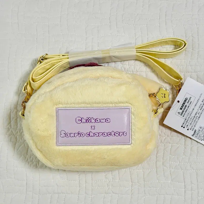 [BUNJANG] Sanrio x Chiikawa Pompompurin Usagi Collaboration Pouch Crossbody Bag / 폼폼푸린 우사기 콜라보 미니 포셰트 포쉐트 가방 파우치 치이카와 산리오 콜라보 크로스백