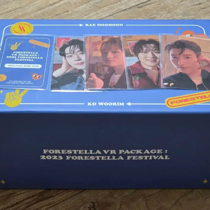 [BUNJANG] Forestella Ko Woo-rim Photocard Bundle Set / 포레스텔라 VR 키트 +덤