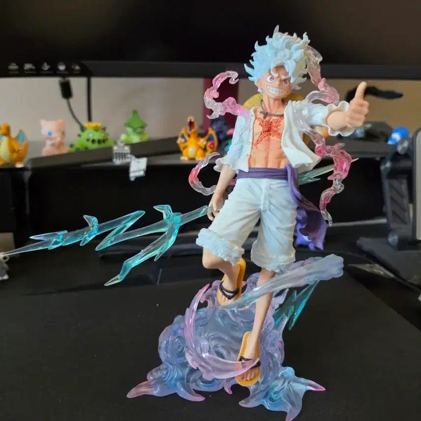 [BUNJANG] One Piece Luffy Gear 5 Nika Figure / 원피스 루피 기어5  니카 피규어