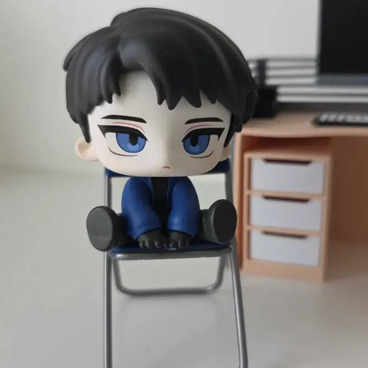 [BUNJANG] Choi Yo Won + Ryu Jae Gwan Sitting Together Figure Bundle Set / 최요원 + 류재관 모두앉아 피규어 (일괄)