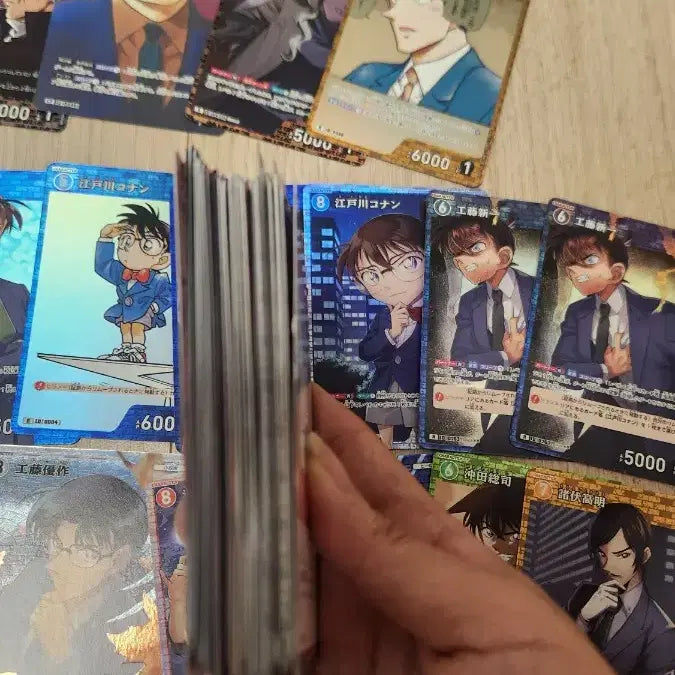 [BUNJANG] Detective Conan Ran Mori Figure and TCG Cards Bundle / 명탐정 코난 모리 란 (미란이) 피규어 및 TCG카드 다수 팝니다