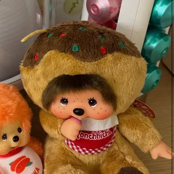 [BUNJANG] Takoyaki Monchhichi Plush / 오사카 타코야키 몬치치 팝니다