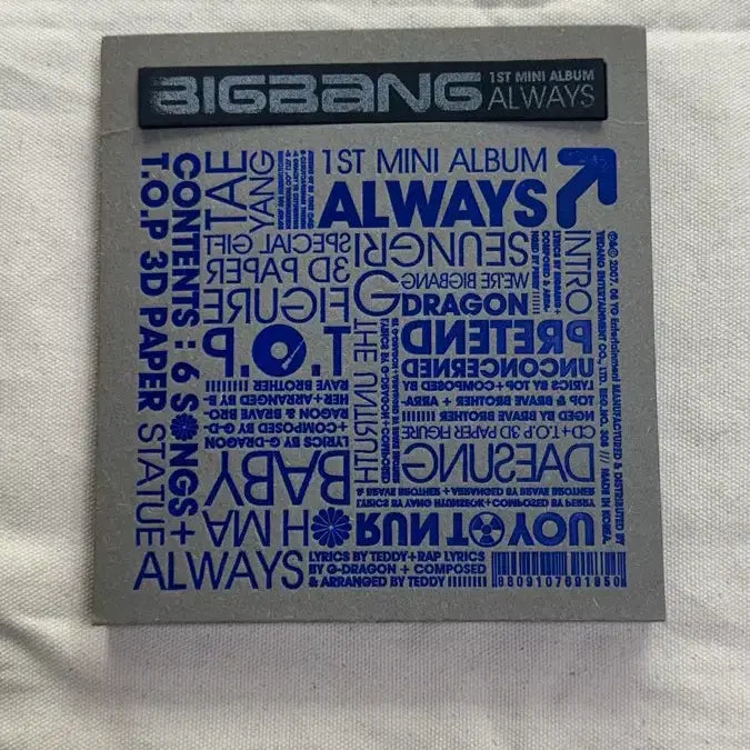 [BUNJANG] BIGBANG Mini Album Vol. 1: Always / 빅뱅 미니1집 Always