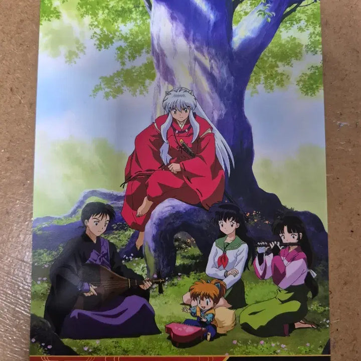 [BUNJANG] Inuyasha Popup Memorial Card Postcard Set / 이누야샤 팝업 메모리얼 카드 엽서 4종 일괄 셋쇼마루.나락.이누야샤등