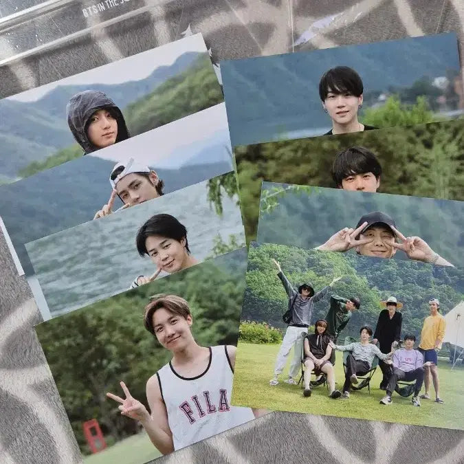 [BUNJANG] BTS In the Soop Acrylic Postcard Set / 방탄소년단 인더숲 아크릴 엽서세트