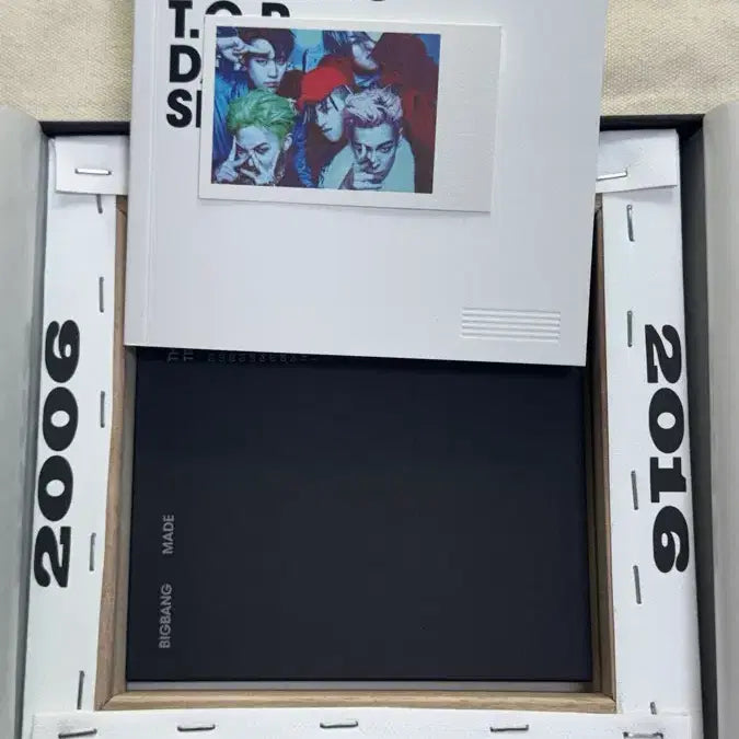 [BUNJANG] BIGBANG MADE Album Canvas First Edition / 빅뱅 (BIGBANG) MADE 앨범 캔버스 초판