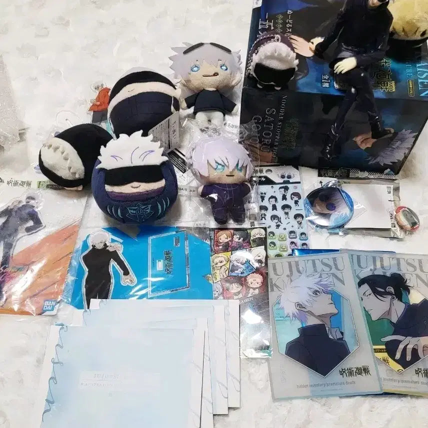 [BUNJANG] Jujutsu Kaisen Satoru Gojo Merchandise Bundle Set / 주술회전 고죠 사토루 굿즈 판매 사멸회유 회옥옥절 게토고죠 대교류전